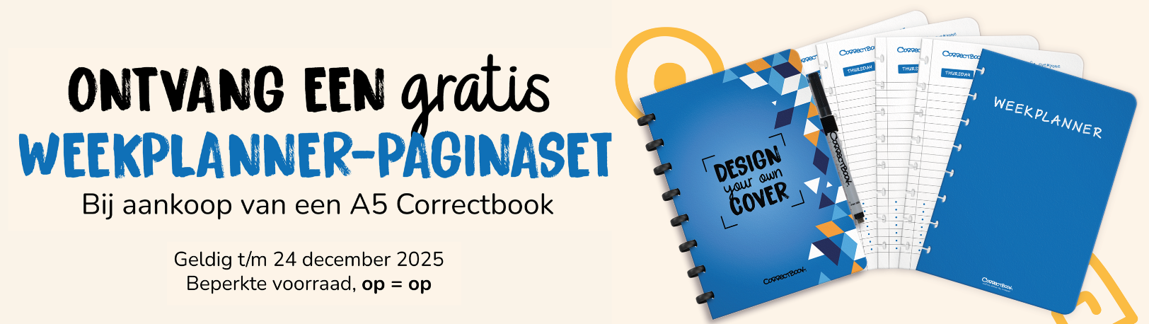 Correctbook actie